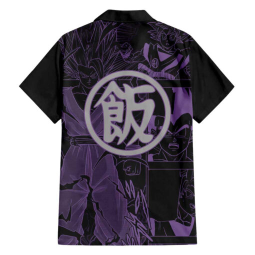 Chemise hawaïenne Son Gohan Dragon Ball Motif Anime Mix Manga – Image 2