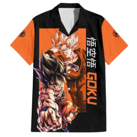 Chemise hawaïenne Son Goku Dragon Ball Anime