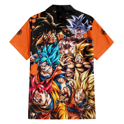 Chemise hawaïenne Son Goku Dragon Ball Anime – Image 2