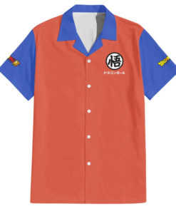 Chemise hawaïenne Son Goku Dragon Ball Z Anime