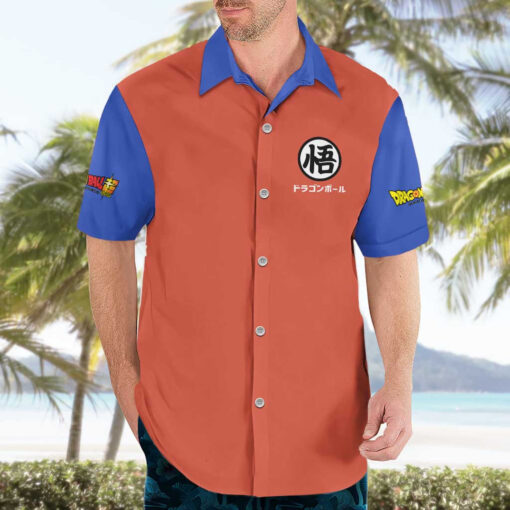 Chemise hawaïenne Son Goku Dragon Ball Z Anime – Image 3