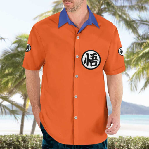 Chemise hawaïenne Son Goku Dragon Ball Z Anime V2 – Image 3