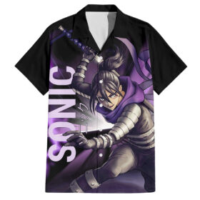 Chemise hawaïenne Sonic One Punch Man