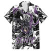 Chemise hawaïenne Sonic One Punch Man Anime Mix Manga