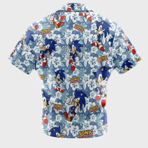 Chemise hawaïenne Motif Sonic The Hedgehog – Image 2