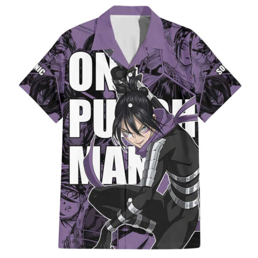 Chemise hawaïenne Sonic Anime