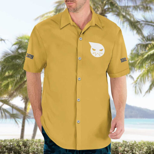 Chemise hawaïenne Soul Evans Soul Eater Anime – Image 3