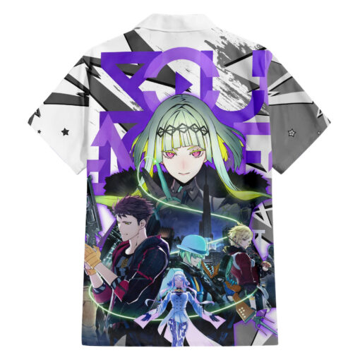 Chemise hawaïenne Soul Hackers 2 Persona Anime Mix Polygon Cyber – Image 2