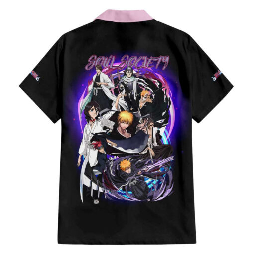 Chemise hawaïenne Soul Society Rescue Arc Bleach Japan Anime – Image 2