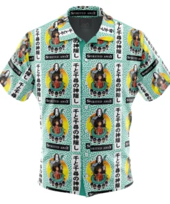 Chemise hawaïenne Le Voyage de Chihiro Studio Ghibli