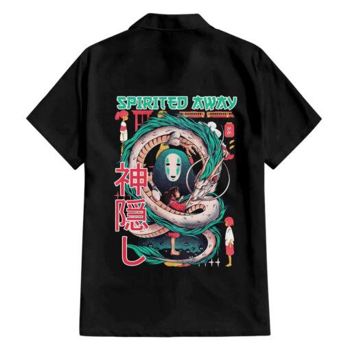 Chemise hawaïenne Spirited Away Studio Ghibli Anime – Image 2