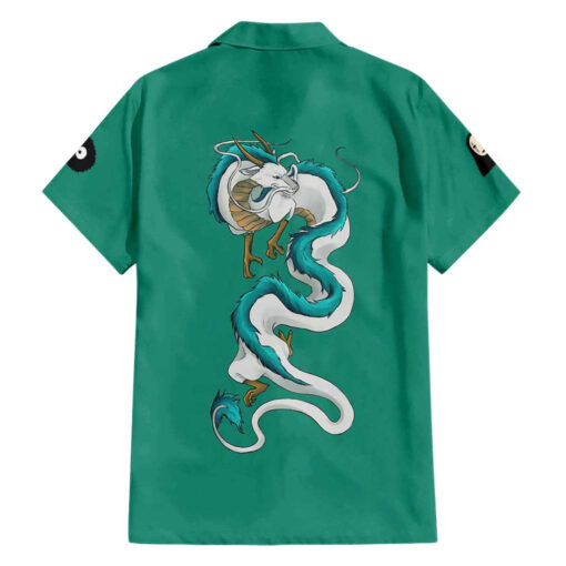 Chemise hawaïenne Spirited Away Studio Ghibli Hoodie Anime – Image 2