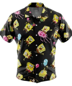 Chemise hawaïenne Humeur Spongebob