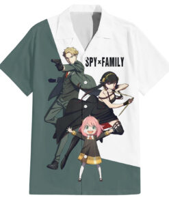 Chemise hawaïenne Spy x Family Famille Drôle Anime