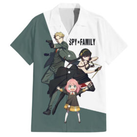Chemise hawaïenne Spy x Family Famille Drôle Anime