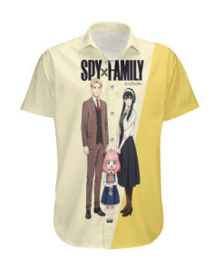 Chemise hawaïenne Spy x Family Dorée Basique