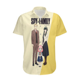Chemise hawaïenne Spy x Family Dorée Basique