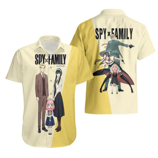 Chemise hawaïenne Spy x Family Dorée Basique – Image 3