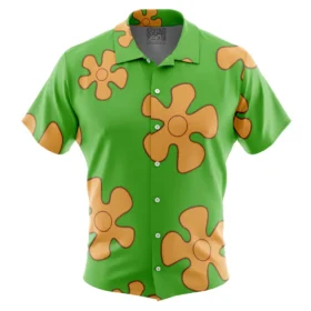 Chemise hawaïenne Bob l’éponge Squidward Tiki Land