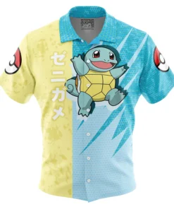 Chemise hawaïenne Attaque Carapuce Pokémon