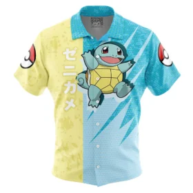 Chemise hawaïenne Attaque Carapuce Pokémon