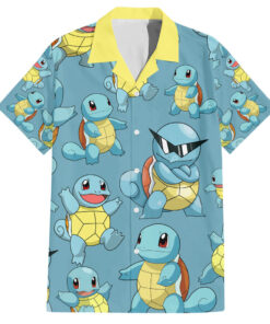 Chemise hawaïenne Squirtle Style Motif