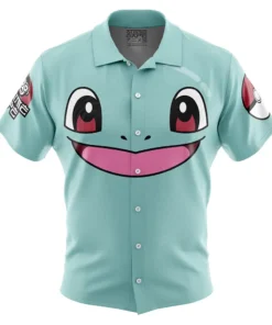 Chemise hawaïenne Visage Carapuce Pokémon