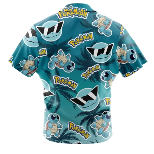 Chemise hawaïenne Escouade Carapuce V2 Lunettes Pokémon – Image 2