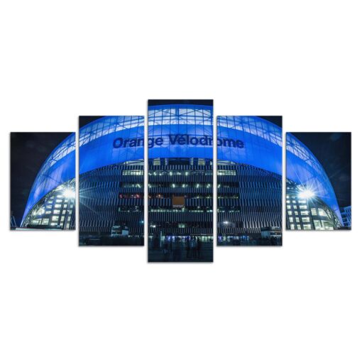 Tableau Stade Vélodrome Olympique de Marseille Stade 3 Toile Avec Cadre – Image 3