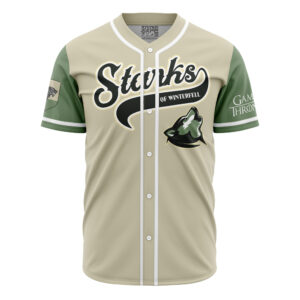 Maillot de baseball Stark de Winterfell Game of Thrones
