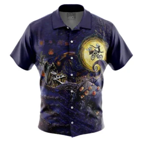 Chemise hawaïenne Starry Nightmare Before Christmas