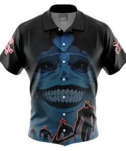 Chemise hawaïenne Statue de Dieu Shin Sang Solo Leveling