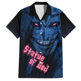 Chemise hawaïenne Statue de Dieu Solo Leveling Anime