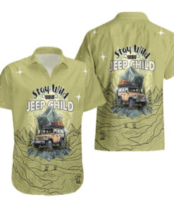 Chemise hawaïenne Vie Montagne Enfant Jeep Sauvage