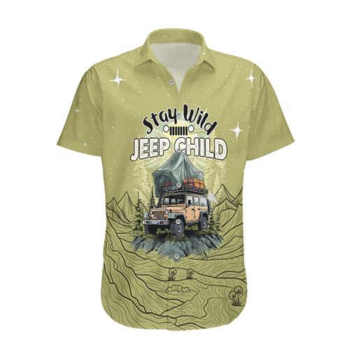 Chemise hawaïenne Vie Montagne Enfant Jeep Sauvage – Image 2