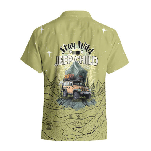 Chemise hawaïenne Vie Montagne Enfant Jeep Sauvage – Image 3