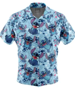 Chemise hawaïenne Motif Stitch Lilo & Stitch