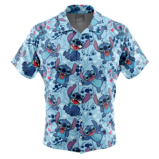 Chemise hawaïenne Motif Stitch Lilo & Stitch