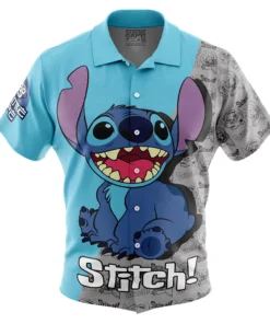 Chemise hawaïenne Stitch