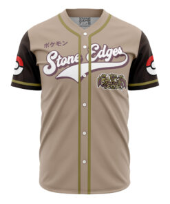 Maillot de baseball Pierres Tranchantes Type Roche Pokémon