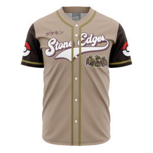 Maillot de baseball Pierres Tranchantes Type Roche Pokémon