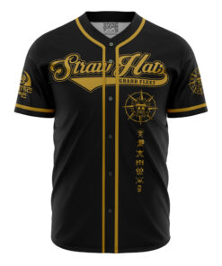 Maillot de baseball Flotte de Chapeau de Paille One Piece