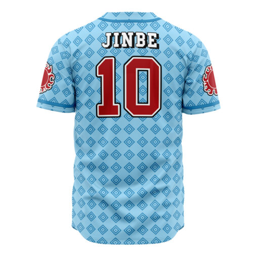 Maillot de baseball Chapeaux de Paille Jinbe One Piece – Image 3