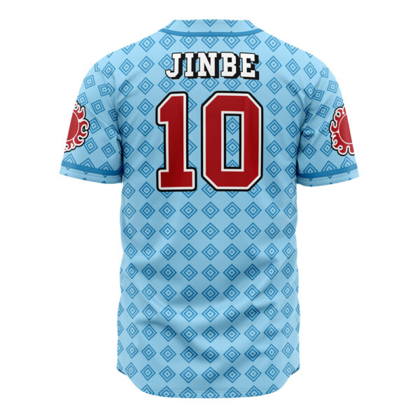 Maillot de baseball Chapeaux de Paille Jinbe One Piece – Image 3