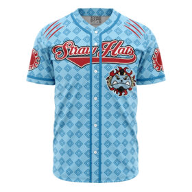 Maillot de baseball Chapeaux de Paille Jinbe One Piece