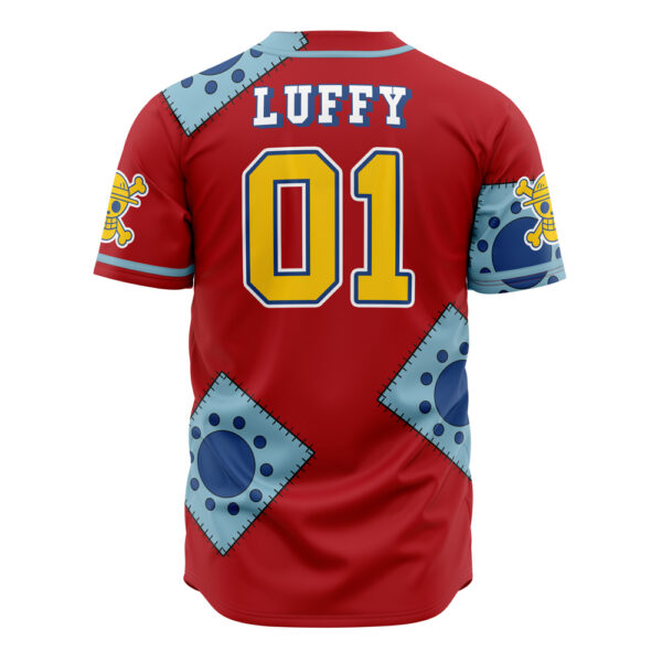 Maillot de baseball Chapeaux de Paille Luffy One Piece – Image 3