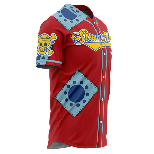 Maillot de baseball Chapeaux de Paille Luffy One Piece – Image 2