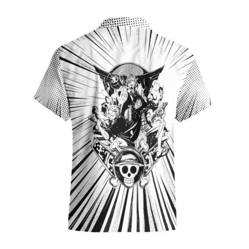 Chemise hawaïenne Trio Monstre Chapeaux de paille Arc Wano TS07 – Image 2