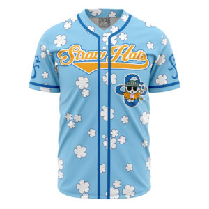 Maillot de baseball Chapeaux de Paille Nami One Piece