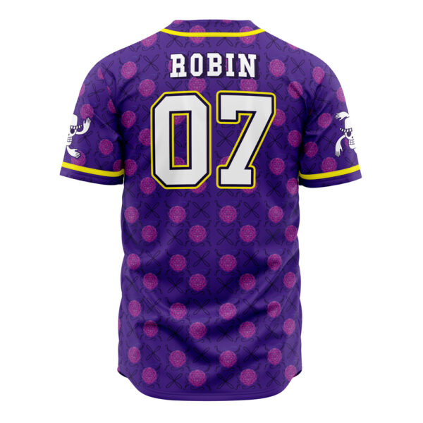 Maillot de baseball Chapeaux de Paille Robin One Piece – Image 3